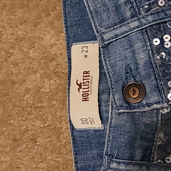 Hollister Jean Sequin Shorts - Picture 2 of 5